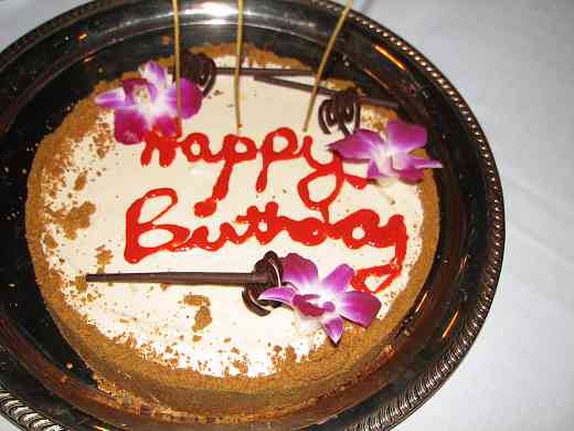 Happy 110th birthday cake for Dr. Suzuki at the 2008 SAA Conference heritage celebration