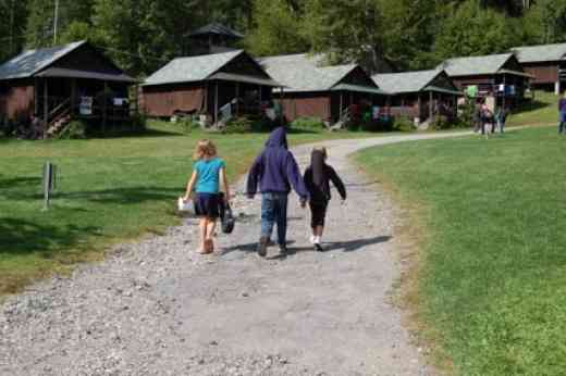 Cabins at Ogontz Suzuki Institute