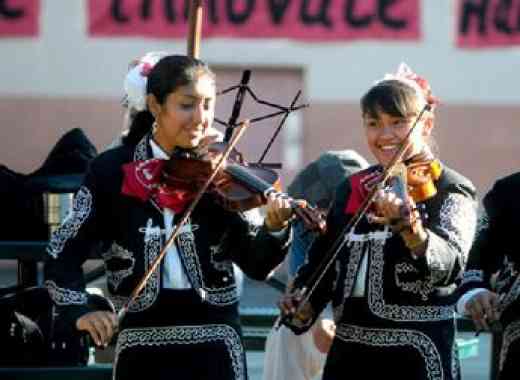 Mariachi band at the Idaho Suzuki Institute