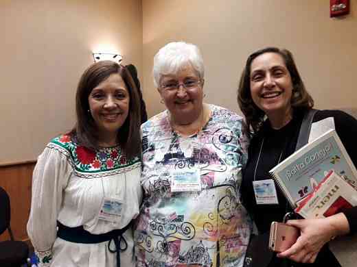 Dorothy Jones, Lorena Leal and Leslie Mizrahi