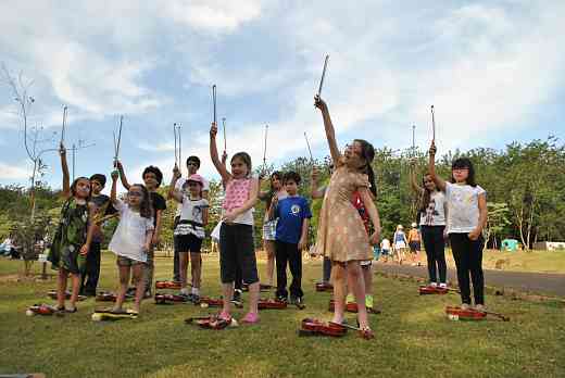 Group Class at Londrina’s Botanical Garden