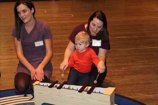 Suzuki Early Childhood Education Baby Class in Austin, TX, January 2012