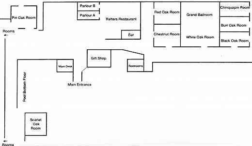 Deer Creek—Lodge Map