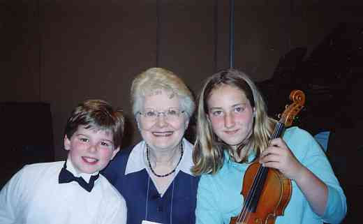 Violin Masterclass at the 2004 Conference