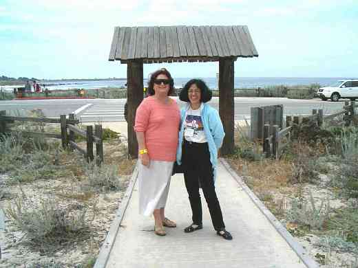 Carmen Wise and Cherie Larson at the 2005 SAA Leadership Retreat