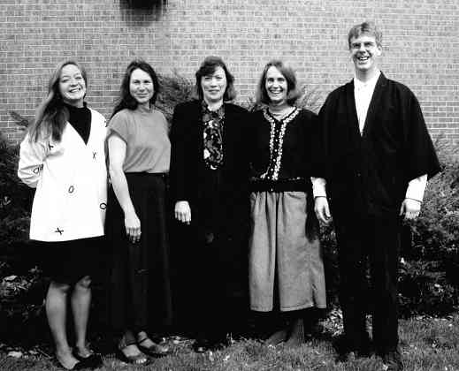 SAA Boulder office staff. Pam Brasch, center.