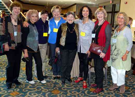 Julia Breen, Nehama Patkin, Jane Kutcher Reed, Fay Adams, Carmencita Armabulo, Michiko Yurko, Erica Booker, and Zohara Rotem