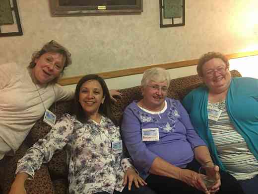 SECE Meeting, Lynn McCall, Dorothy Jones, Danette Schuh, Lorena Leal