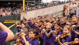 Boulder Suzuki Strings at Colorado Rockies