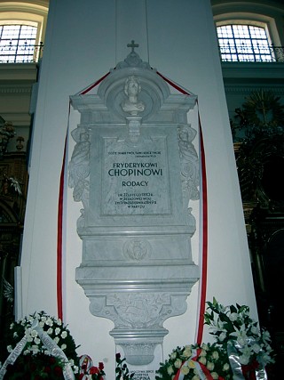 Chopin’s gear in the Church of the Holy Cross