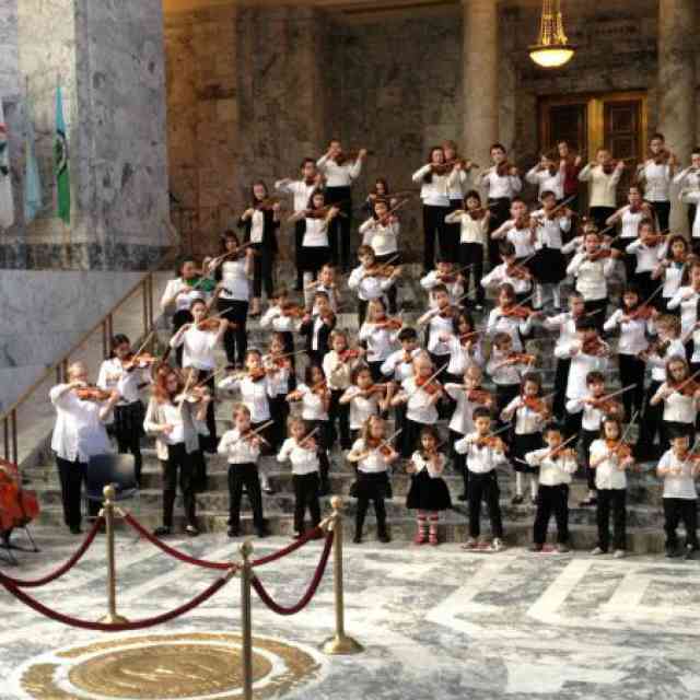 Suzuki Concert at the Washington State Capitol