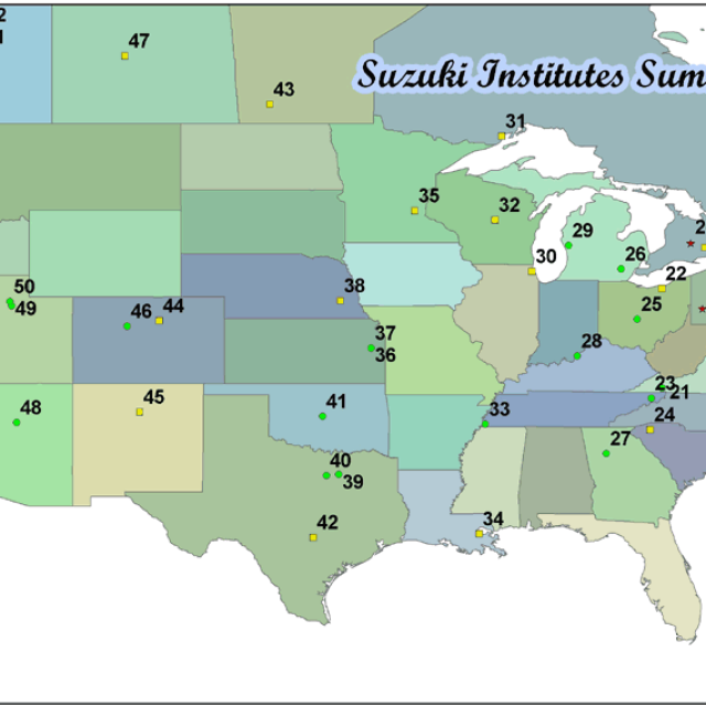 2006 Summer Institute Map