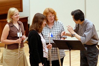 Suzuki flute teachers and Toshio Takahshi