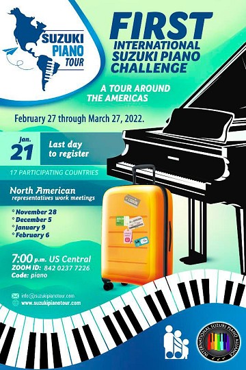 Suzuki Piano Tour—Challenge English