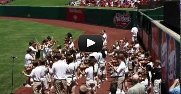 National Anthem Baseball Video