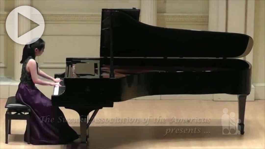 Excellence from the Start—The Suzuki Piano Student’s Journey