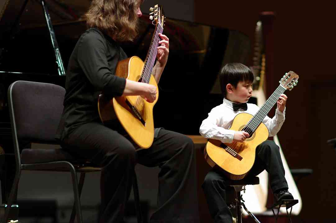 MaryLou Roberts and Shun Nakashima in the Kaleidoscope Concert