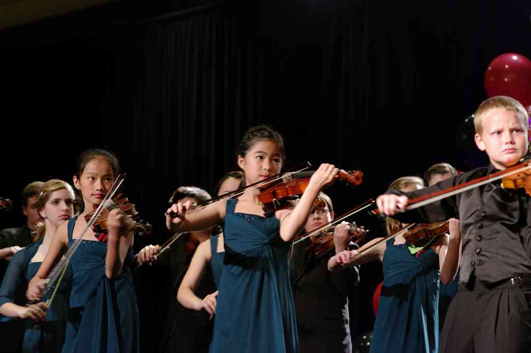 Harpeth Suzuki Strings performs in the International Ensembles Concert