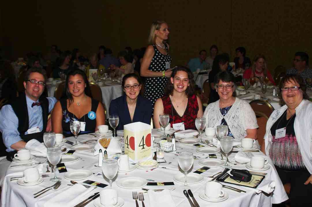 Ed Sprunger, Jenny Murphy, Carlynn Savot, Deborah Knowles at the 2012 conference