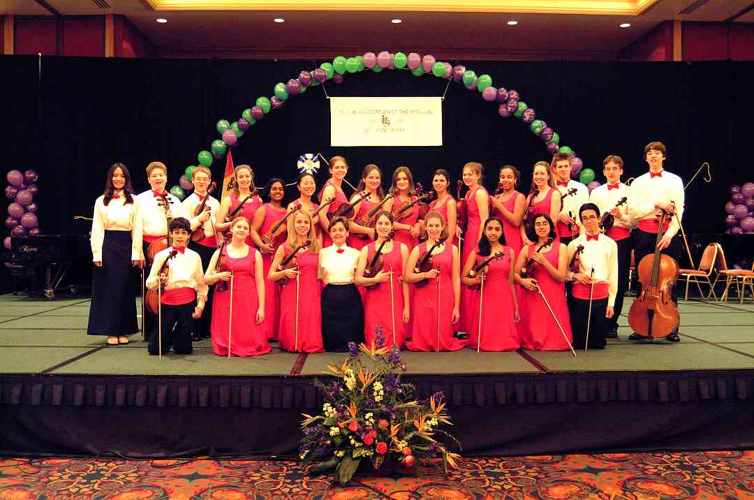 Buffalo Suzuki Strings performance, International Ensembles concert at the 2002 SAA Conference