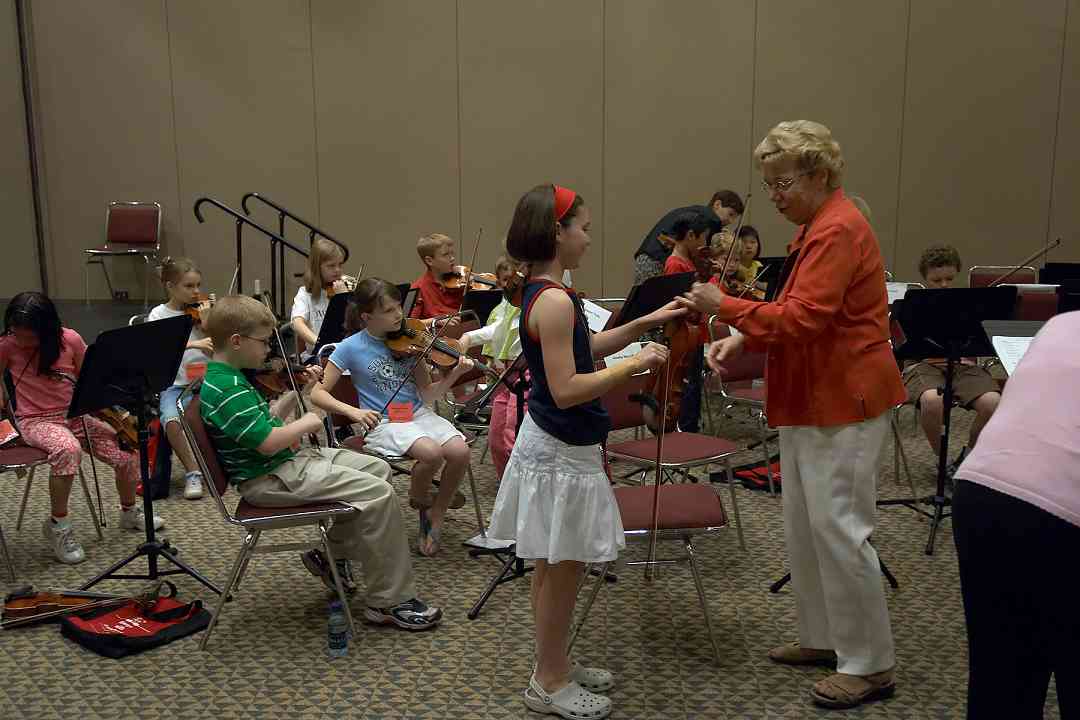 SYOA rehearsal with Marilyn Kesler at the 2006 SAA Conference