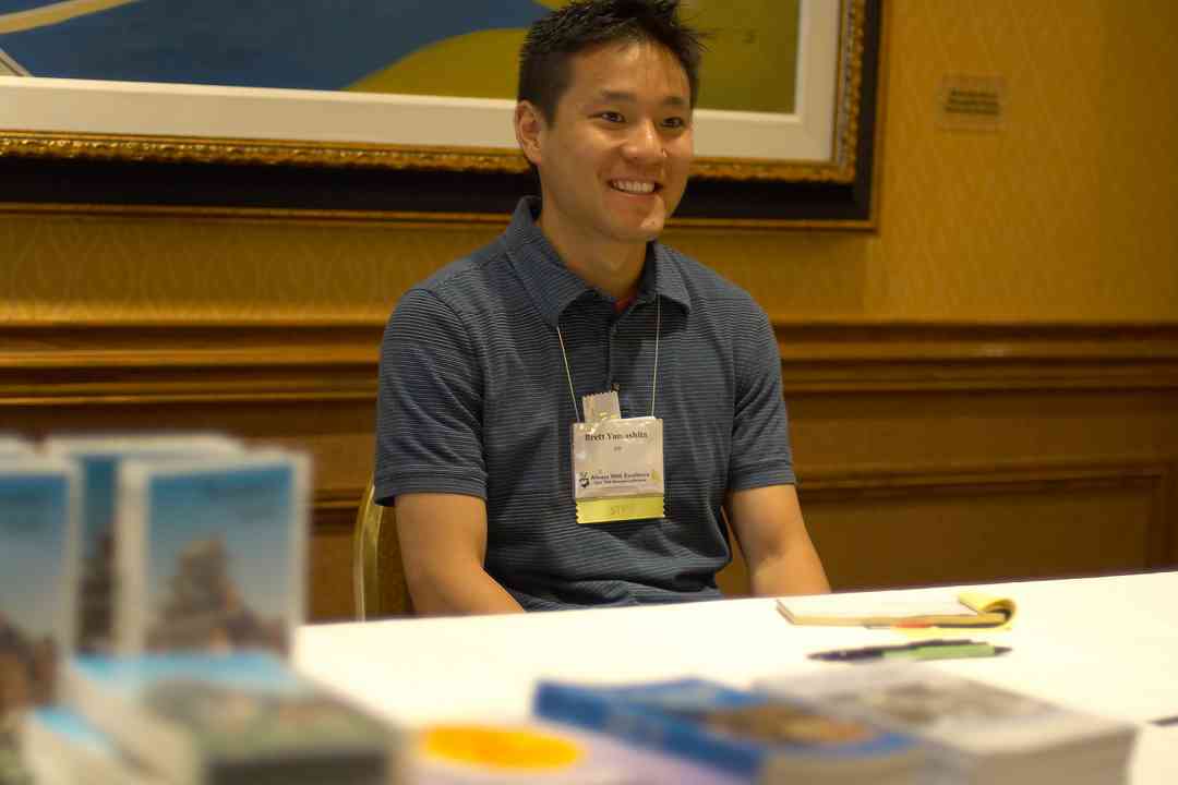 Brett Yamashita, SAA staff member, at the 2006 SAA Conference