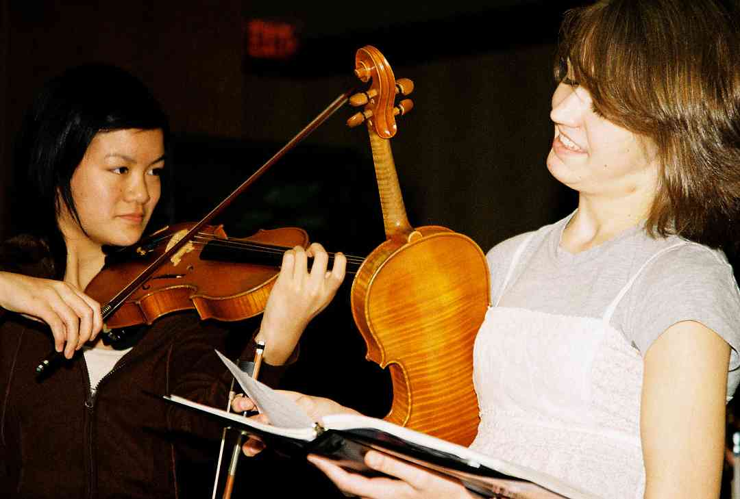 International Ensembles rehearsal