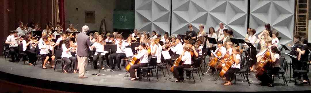 Orchestra concert at Advanced Suzuki Institute at Stanford