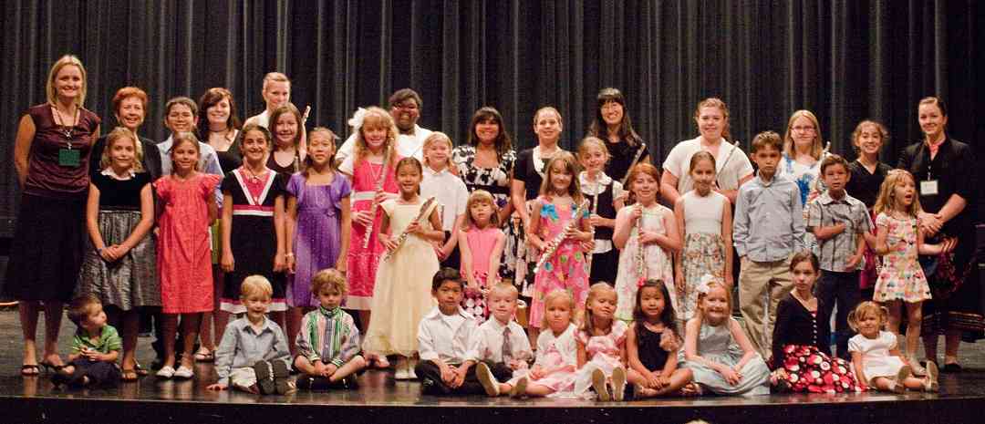 Students at Desert Suzuki Institute