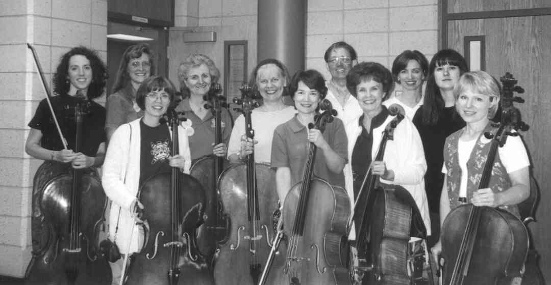 Cello teacher training participants