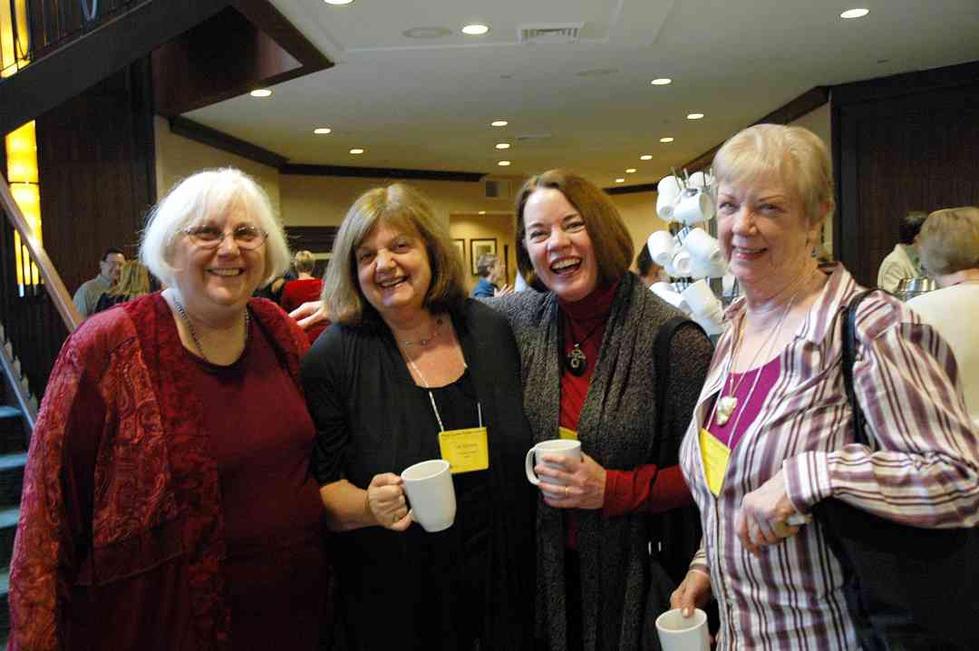 Gilda Barston, Teri Einfeld, Linda Fiore, and Lorraine Fink