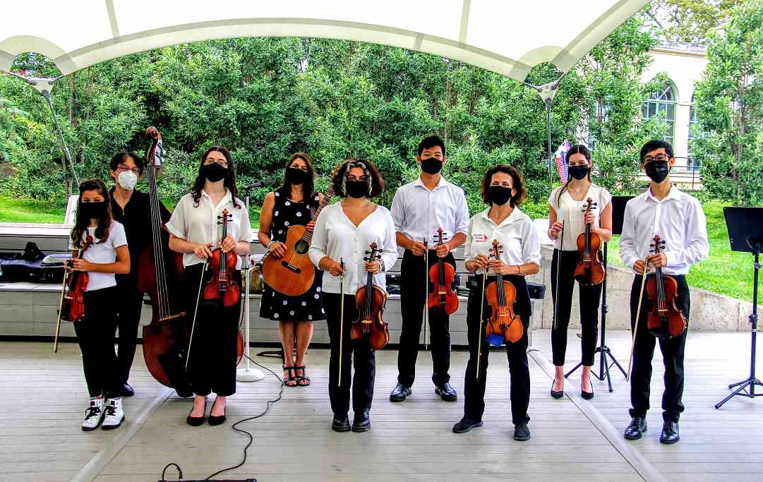 The Mighty String Demons of Staten Island’s Hiroshima/Nagasaki Memorial