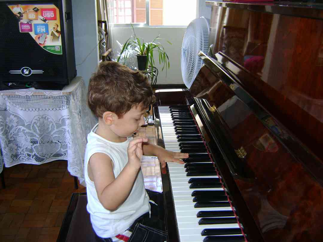 Aluno Susuki Escola de música Suzuki Roromusik