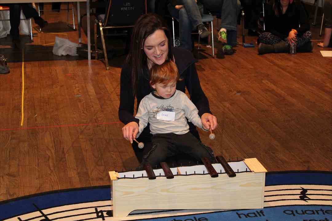 Suzuki Early Childhood Education Baby Class in Austin, TX, January 2012