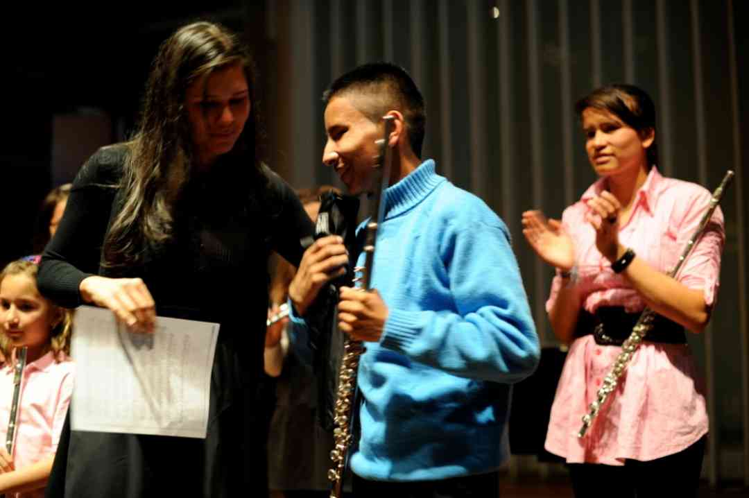 Nicolas Piracún, with Diana Bettin Mujica and Leidy