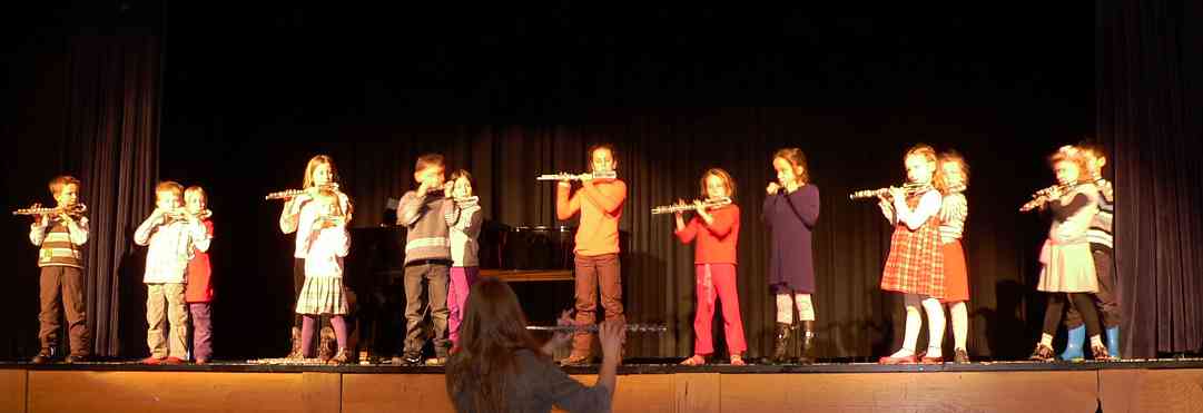 Suzuki flute recital in Germany