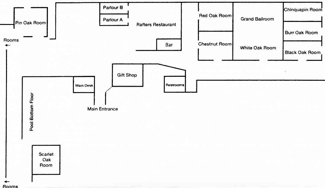 Deer Creek—Lodge Map