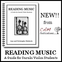 Advertisement: Click here for Reading music from CAM Publications