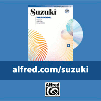 Advertisement: Alfred Publishing: Suzuki Method Books