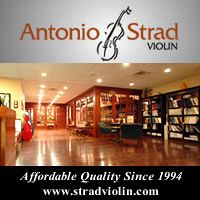 Advertisement: Antonio Strad Violin: Affordable Quality Since 1994