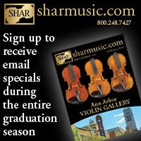 Advertisement: Shar Music