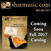 Advertisement: Shar Music