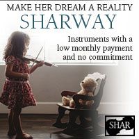 Advertisement: Shar Music