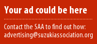 Advertisement: Your ad could be here. Contact the SAA to find out how.