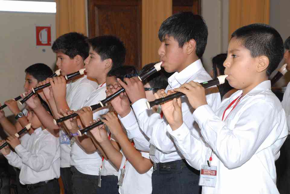 Recorder students