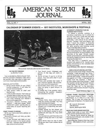 American Suzuki Journal 5.1